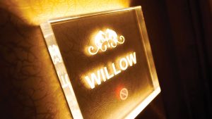 Willow Suite sign - Frensham Pond Country House Hotel & Spa, Farnham