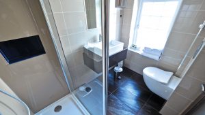 Bathroom in a Superior double room - Frensham Pond Country House Hotel & Spa, Farnham