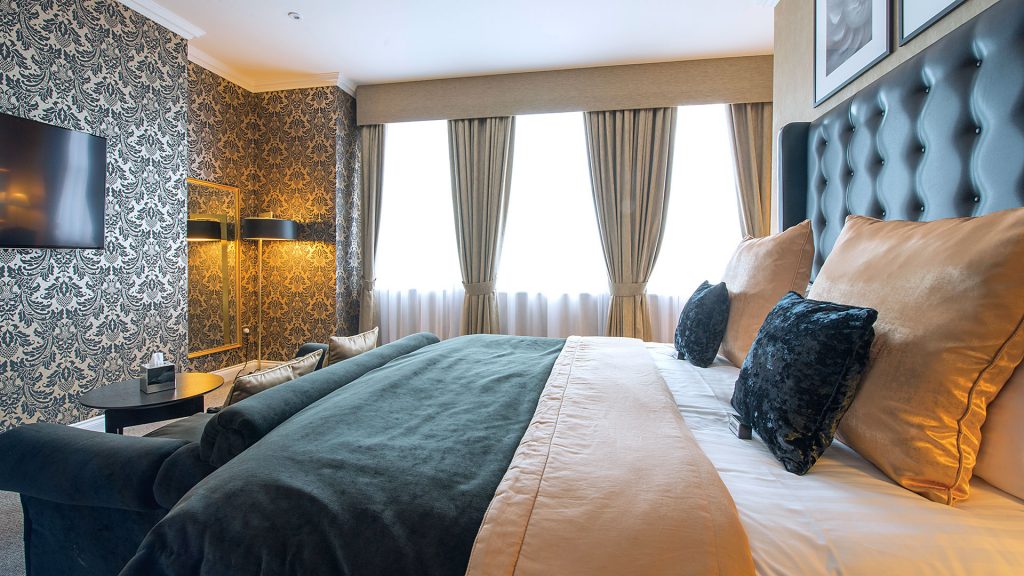 Bedroom in the Junior Suite - Hythe Imperial Hotel, Spa & Golf, Hythe, Kent