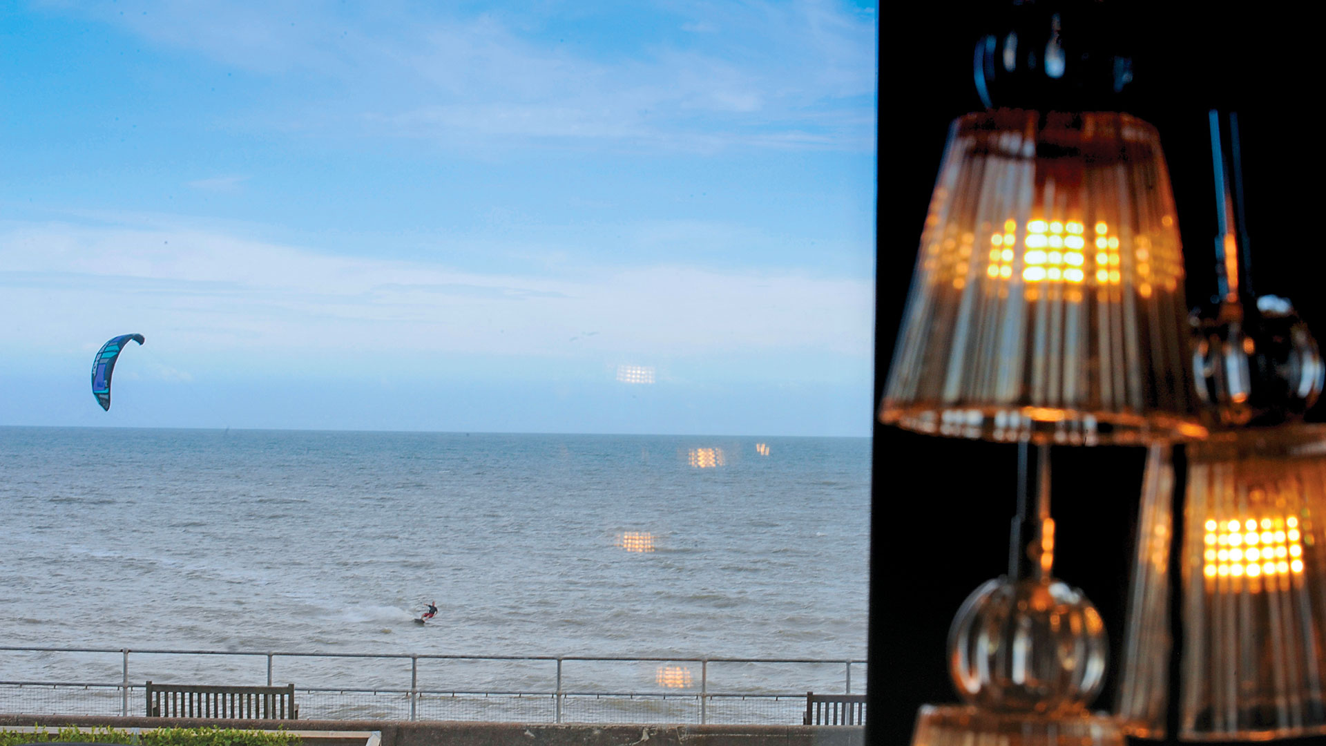 Windsurfing in the sea - Hythe Imperial Hotel, Spa & Golf, Hythe, Kent