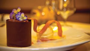 Chocolate dessert in the Restaurant - Whitley Hall Hotel, Sheffield