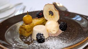 Impressive Dessert in the Restaurant - Whitley Hall Hotel, Sheffield