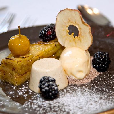 Impressive Dessert in the Restaurant - Whitley Hall Hotel, Sheffield