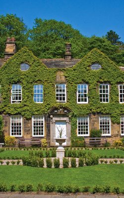 Ivy clad exterior overlooking the courtyard - Whitley Hall Hotel, Sheffield