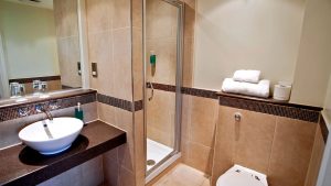 Bathroom of club plus bedroom - Wrightington Hotel & Spa, Wigan