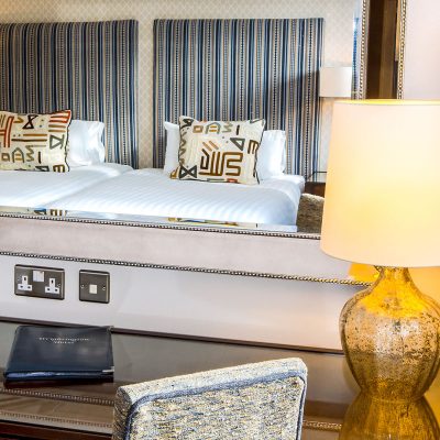 Desk area in an Executive Bedroom - Wrightington Hotel & Spa, Wigan