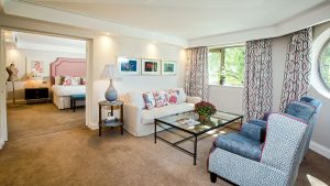 Sitting area of the Maddox Suite - Wrightington Hotel & Spa, Wigan