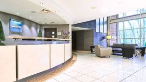 Reception and entrance hall - Wrightington Hotel & Spa, Wigan