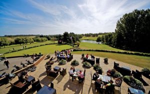 Terrace bar overlooking the golf course - Stoke By Nayland, Suffolk