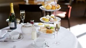 Afternoon Tea and Champagne in the Winepress Restaurant - Donnington Valley Hotel, Golf & Spa, Newbury