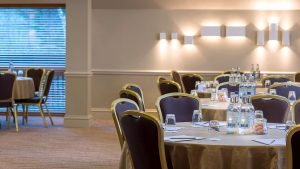 Cromwell Suite set Banquet style- Donnington Valley Hotel, Golf & Spa, Newbury