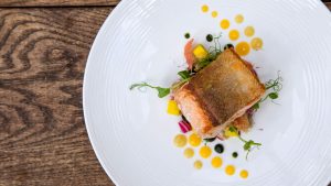 Fine dining in the Winepress Restaurant - Donnington Valley Hotel, Golf & Spa, Newbury