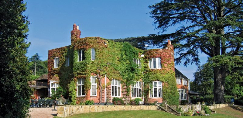 Ivy clad Grade II listed Victorian Club house - Donnington Valley Hotel, Golf & Spa, Newbury
