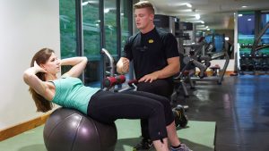 Personal training session in the fully equipped gym - Donnington Valley Hotel, Golf & Spa, Newbury