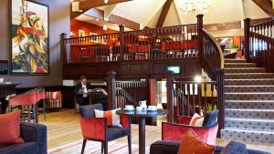 Relaxed dining in the Lounge - Donnington Valley Hotel, Golf & Spa, Newbury