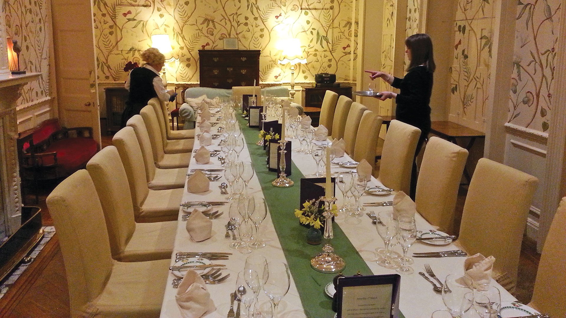Private dining at Gliffaes