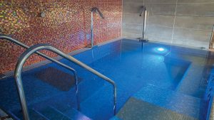 The hydrotherapy pool - Ilsington Country House Hotel & Spa, Dartmoor