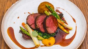 Fine dining in the WinePress Restaurant - Maids Head hotel, Norwich