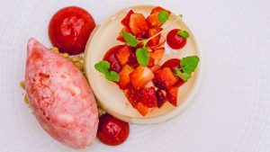 Fine dining in the WinePress Restaurant - Maids Head hotel, Norwich