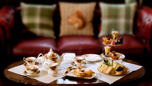 Afternoon Tea in the Lounge- The Morritt Hotel & Garage Spa, Co. Durham