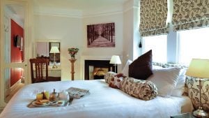 Breakfast in bed in a Classic Double Room- The Morritt Hotel & Garage Spa, Co. Durham