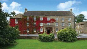 Ivy covered walls of the hotel in the Autumn - The Morritt Hotel & Garage Spa, Co. Durham