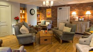 The relaxation room in the Garage Spa - The Morritt Hotel & Garage Spa, Co. Durham