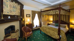 Bedroom in the Charles Louis Suite - Prince Rupert Hotel, Shrewsbury