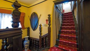 Historic stairway full of character features - Prince Rupert Hotel, Shrewsbury