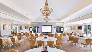 Devora Suite set up for a conference - Stoke by Nayland Hotel, Golf & Spa