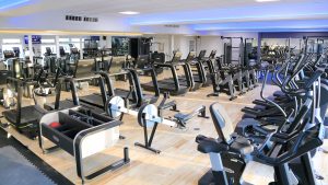 Cardio section in the well equipped gym - Stoke by Nayland Hotel, Golf & Spa