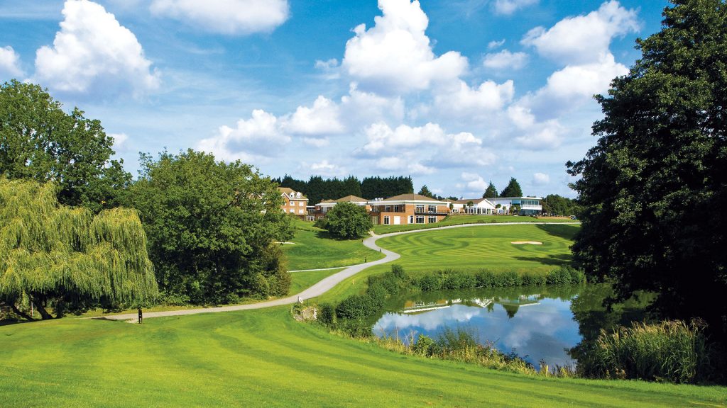 Views from he golf course towards the hotel - Stoke by Nayland Hotel, Golf & Spa