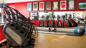 Cardio equipment in the well stocked gym - The Lensbury, Teddington