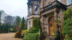 Grand entrance to the hotel - Tre-Ysgawen Hall Hotel & Spa, Isle of Anglesey