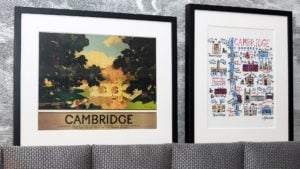 Artistic touches in a Classic Double Room - Gonville Hotel, Cambridge
