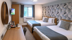Double Double Room - Weetwood Hall Hotel, Leeds