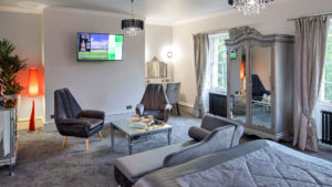 Living space in a Feature Room - Weetwood Hall Hotel, Leeds