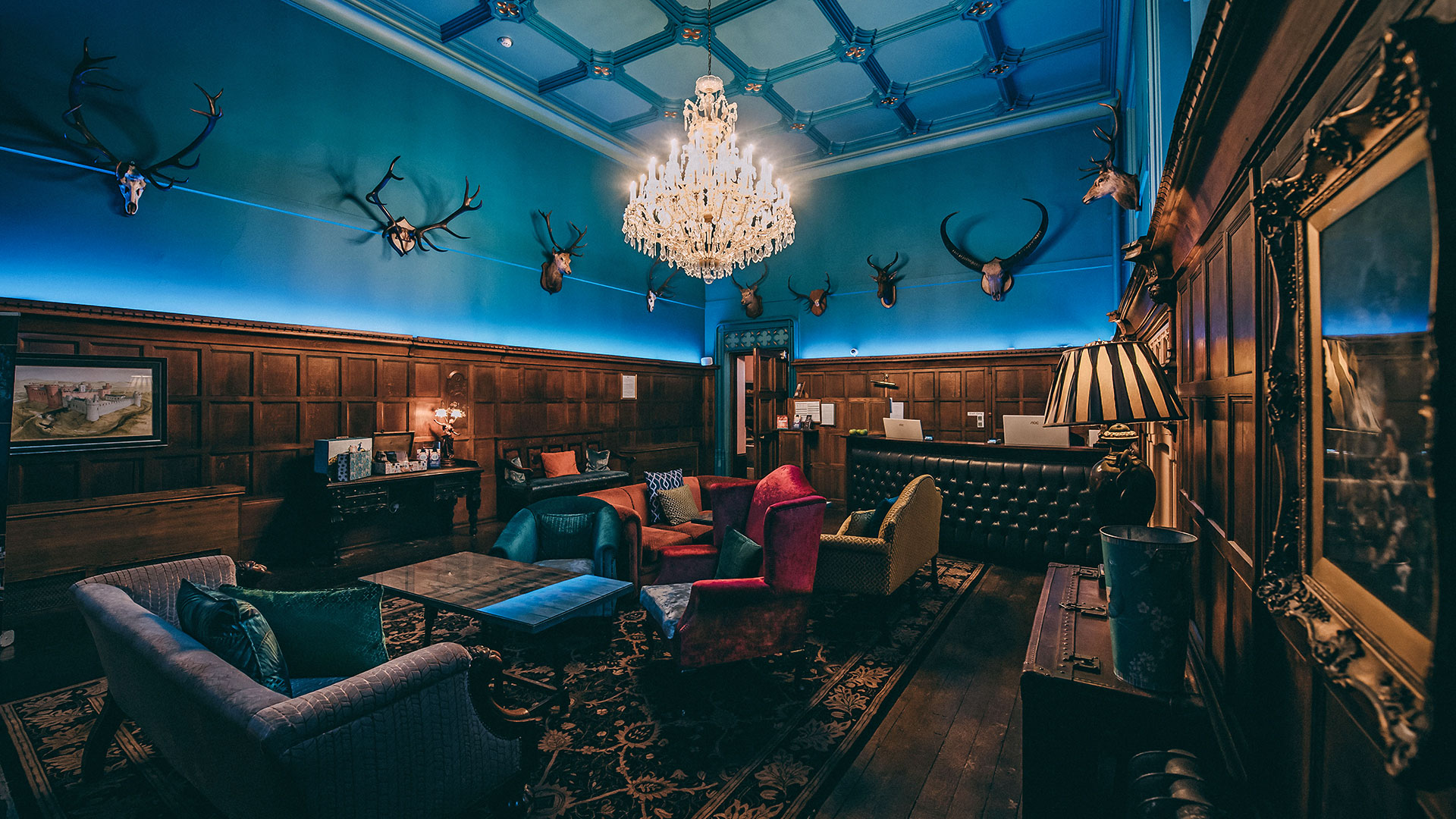 The Lounge - Ruthin Castle Hotel, Ruthin