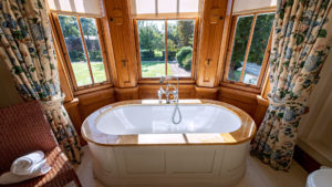Bathroom in a Deluxe Double - The Jockey Club Rooms, Newmarket