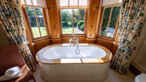 Bathroom in a Deluxe Double - The Jockey Club Rooms, Newmarket