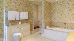 Bathroom in a Deluxe Double - The Jockey Club Rooms, Newmarket