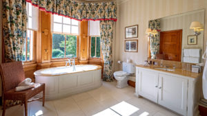 Bathroom in a Deluxe Double - The Jockey Club Rooms, Newmarket