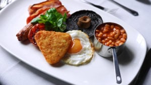 Full English Breakfast - Hardwick Hall Hotel, Sedgefield