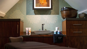 Treatment room in the Lime Tree Spa - Milford Hall Hotel, Salisbury