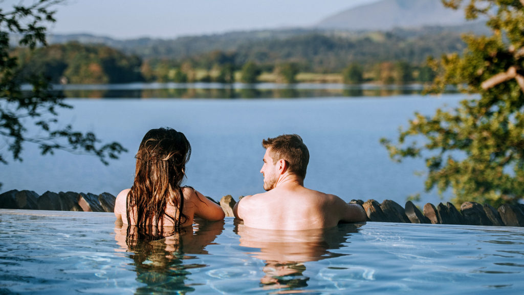 Infinity pool overlooking the lake - Low Wood Bay Resort, Lake Windermere