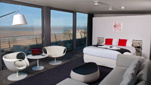 Luxury Seaview room - The Midland, Morecombe