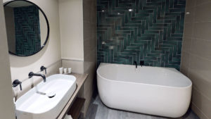 Spa Suite bathroom - Van Dyk Hotel, Chesterfield