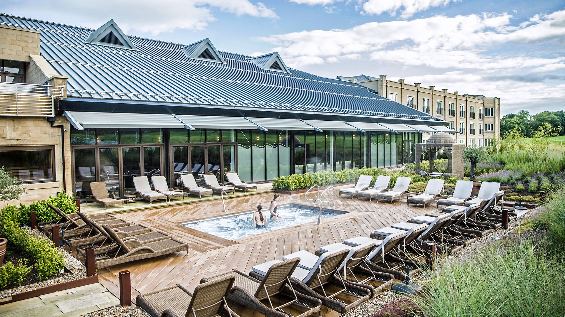 ramside hall hotel golf spa durham spa garden