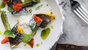 Photo of a dining plate with a delicious dish at Gonville Hotel, Cambridge