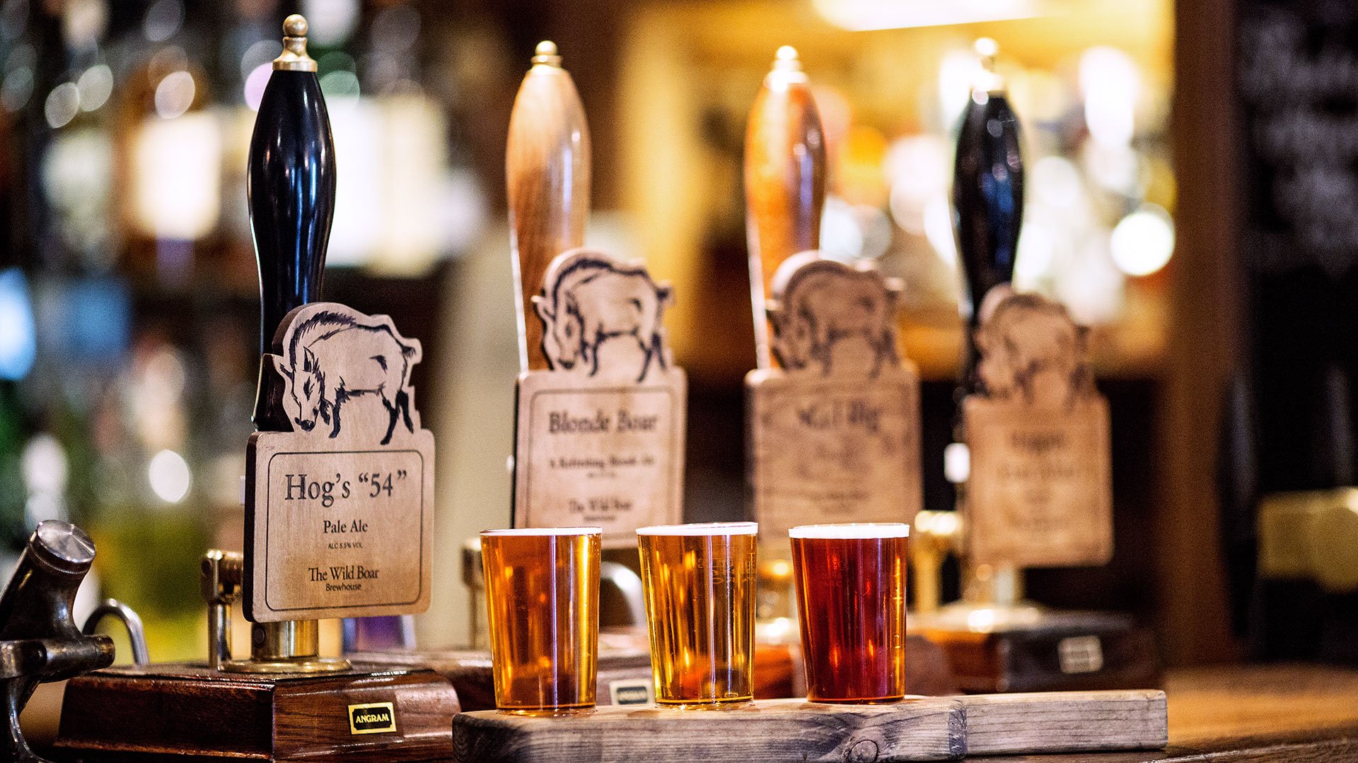 The wild boar, windermere, local ales tap - Classic British Hotels